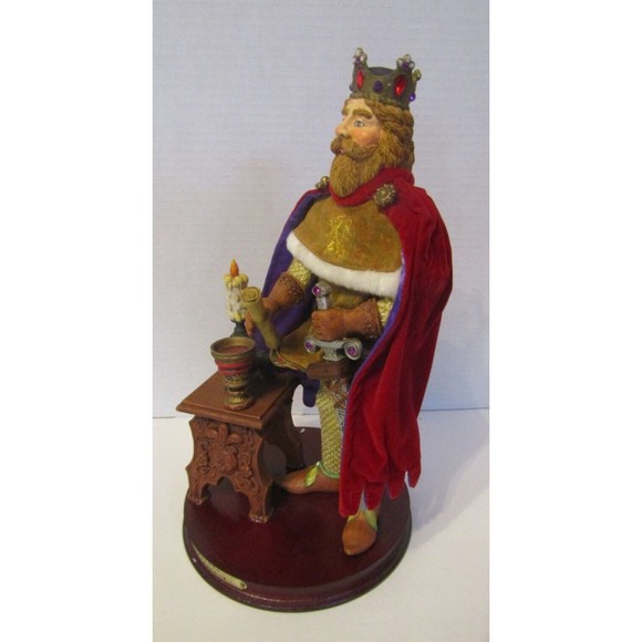 Kurt Adler King Arthur ASA Collectibles Camelot Series Sculpture Limited Edition - Picture 4 of 7
